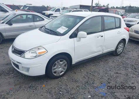 2010 Nissan Versa 1.8S из США, поврежденный, VIN 3N1BC1CP2AL455566